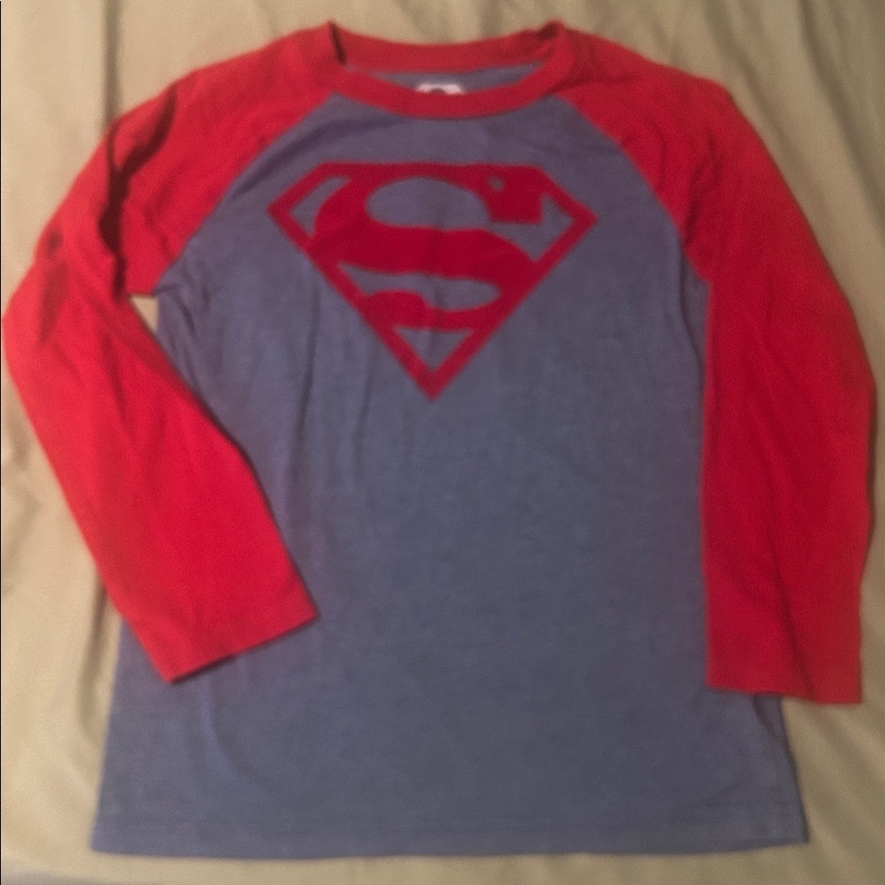 DC Comics Superman Red and Blue Tee